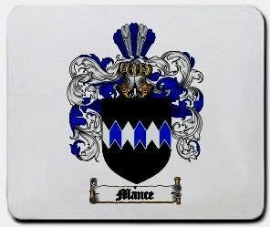 Mance coat of arms mouse pad