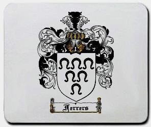 Ferrers coat of arms mouse pad