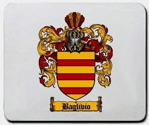 Baglivio coat of arms mouse pad