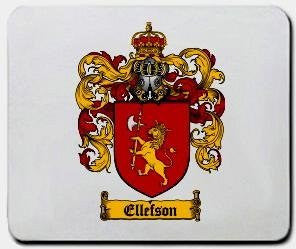 Ellefson coat of arms mouse pad
