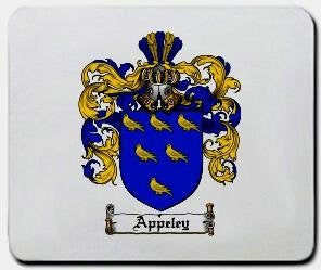 Appeley coat of arms mouse pad
