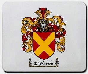 O'farren coat of arms mouse pad