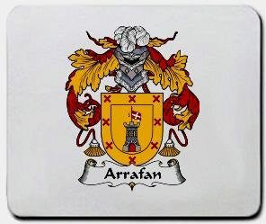 Arrafan coat of arms mouse pad