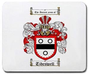 Tideswell coat of arms mouse pad