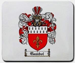 Gambol coat of arms mouse pad