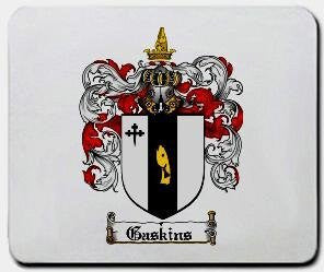 Gaskins coat of arms mouse pad
