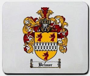Brimer coat of arms mouse pad