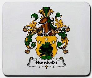Humboldt coat of arms mouse pad