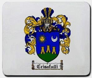 Crisafulli coat of arms mouse pad