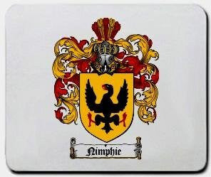 Nimphie coat of arms mouse pad