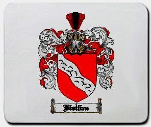 Bistline coat of arms mouse pad