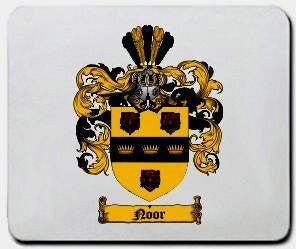 Noor coat of arms mouse pad