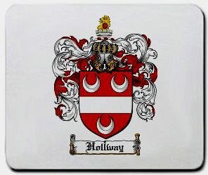 Hollway coat of arms mouse pad