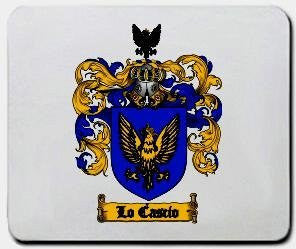 Lo-cascio coat of arms mouse pad