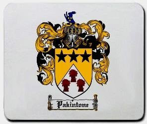Pakintone coat of arms mouse pad