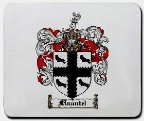 Mauntel coat of arms mouse pad