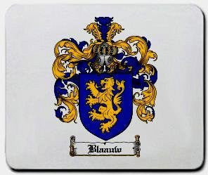 Blaauw coat of arms mouse pad