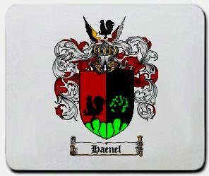 Haenel coat of arms mouse pad