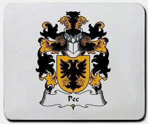 Pec coat of arms mouse pad
