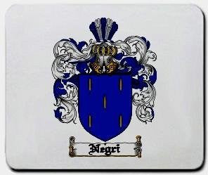 Negri coat of arms mouse pad