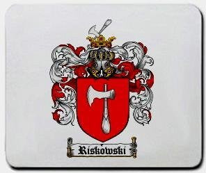 Riskowski coat of arms mouse pad