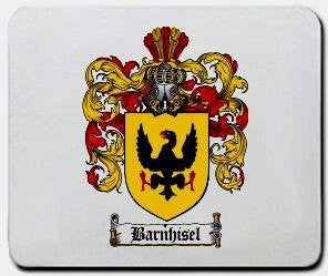 Barnhisel coat of arms mouse pad