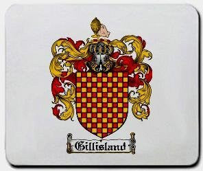 Gillisland coat of arms mouse pad