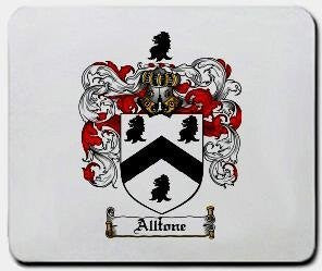 Alltone coat of arms mouse pad