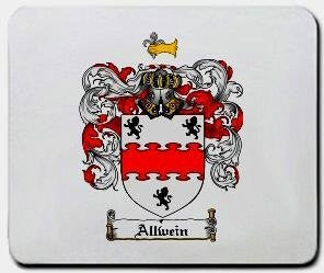 Allwein coat of arms mouse pad