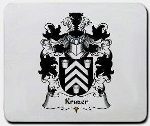Kruzer coat of arms mouse pad