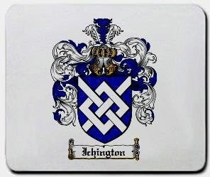 Ichington coat of arms mouse pad
