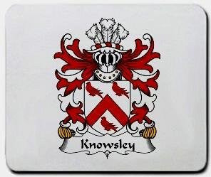 Knowsley coat of arms mouse pad