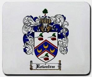 Rowntree coat of arms mouse pad