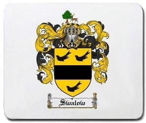 Swalow coat of arms mouse pad