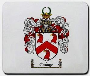 Cassye coat of arms mouse pad