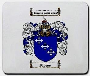 Noise coat of arms mouse pad