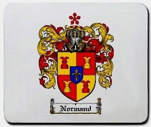 Normand coat of arms mouse pad