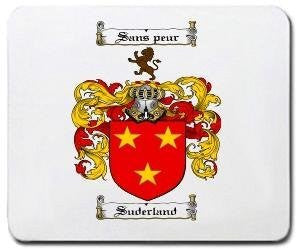 Suderland coat of arms mouse pad