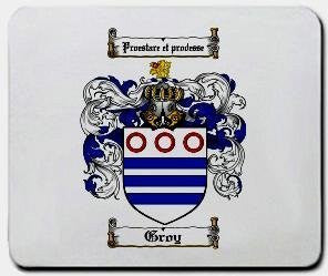 Groy coat of arms mouse pad