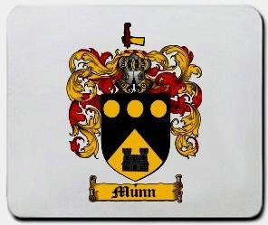 Munn coat of arms mouse pad