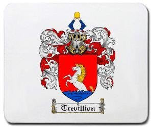 Trevillion coat of arms mouse pad