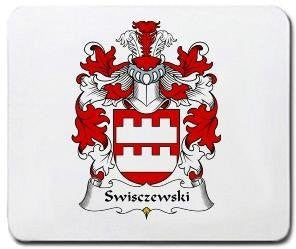 Swisczewski coat of arms mouse pad