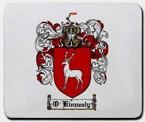 O'kinnealy coat of arms mouse pad