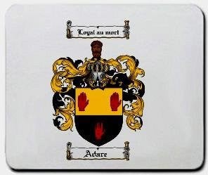 Adare coat of arms mouse pad