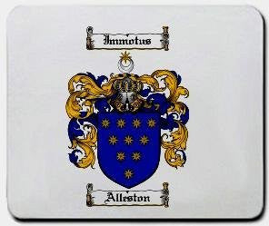 Alleston coat of arms mouse pad