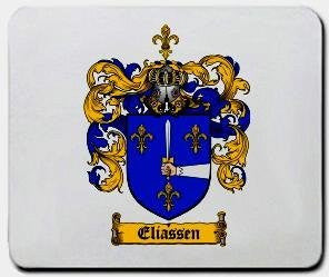 Eliassen coat of arms mouse pad