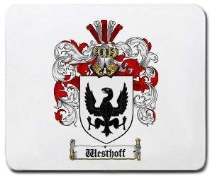 Westhoff coat of arms mouse pad