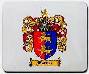 Mattick coat of arms mouse pad