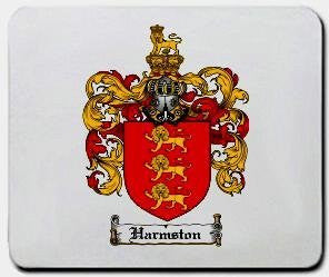 Harmston coat of arms mouse pad