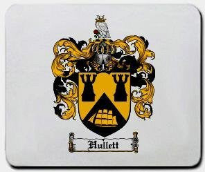 Hullett coat of arms mouse pad
